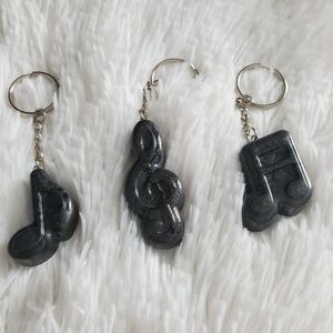 Music Note Keychain, Bookbag Charm